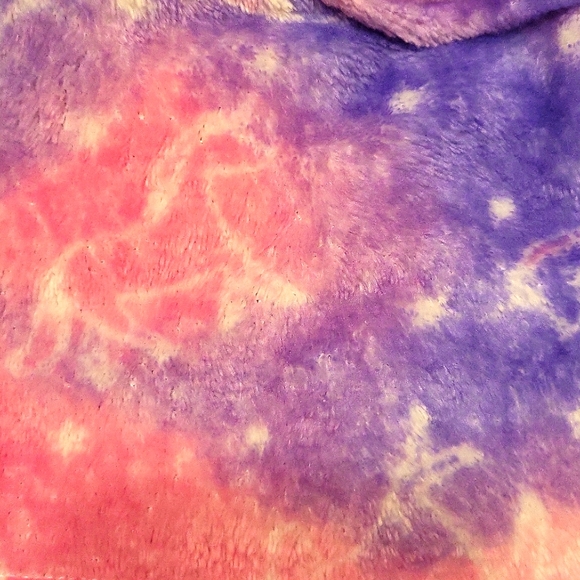 Soft purple/pink hooded unicorn robe - Picture 5 of 5